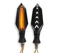 Luces De Posición para Motocicletas para Tracer 900/9/GT V-MAX1700 XJ6 Diversion/F XSR 125 155 700 900 XTZ700/RALLY XT1200Z/ZE Indicador de Giro(Blanco)