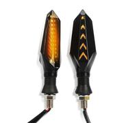 Luces De Posición para Motocicletas para Tracer 900/9/GT V-MAX1700 XJ6 Diversion/F XSR 125 155 700 900 XTZ700/RALLY XT1200Z/ZE Indicador de Giro(Amarillo)