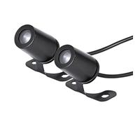Luces de proyectores Alas de ángel Motocicleta - Lámparas ambientales impermeables Luz de sombra, indicadores de montaje lateral, luz elegante para bicicletas personalizadas | Accesorios de LED