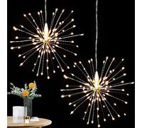 Luces de ráfaga, luz de batería para exteriores, 120 lámparas LED de paisaje para jardines, patios, Navidad, festivas, bodas y fiestas Keloc