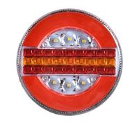 Luces de remolque genéricas, 5,3 pulgadas Truck Brake Light Round, Stop Turn Lamp, Signal Warning Lighting 13,5 cm, 5,31 pulgadas, Safety Accessories, For Car, Van, Truck, Boat, Bus