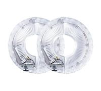 Luces de rueda de bicicleta, decoración de lámpara LED impermeable, luces LED recargables de 7 colores que cambian de color, 18 patrones, para niños y niñas, ciclismo nocturno al aire libre