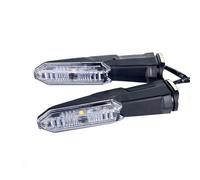 Luces De Señal De Giro Accesorios para Motocicletas: Luz Intermitente Indicadora para para Z900, para Z1000, para Z800 para Z750 Contorno Luces(Claro,2 Piezas)