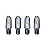 Luces De Señal De Giro Intermitentes para Motocicleta para para CBR250RR, para CBR400R, para CBR500R para CBR650R. Luz Indicadora Intermitente. Contorno Luces(Tipo 7)