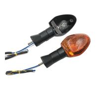 Luces De Señal De Giro Intermitentes para Motocicleta para Suzuki SV 650N/S, 1000 N/S, SV650X Y SV650 Indicadores Delanteros Y Traseros, Luces De Freno Contorno Luces(Ámbar)