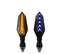 Luces De Señal De Giro Luz De Intermitente para Motocicletas para MT07 09 10 FZ1 FZ6 FZ09 FZ8 XSR 700 900 YZF R125 FJR1300 Tracer 900 Contorno Luces(Color 14)