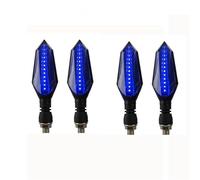 Luces De Señal De Giro Luz De Intermitente para Motocicletas para MT07 09 10 FZ1 FZ6 FZ09 FZ8 XSR 700 900 YZF R125 FJR1300 Tracer 900 Contorno Luces(Color 1)