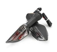 Luces De Señal De Giro Luz Intermitente para Motocicleta para para Versys-X 250 KLE250 para Versys-X 300 KLE300 (2017-2024) Contorno Luces(Fumar,2 Piezas)