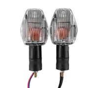 Luces De Señal De Giro Luz Intermitente para Motocicleta para VTR1000 VTR1000F VTR 250 RVT1000R RC51 XL700V Transalp 700 Contorno Luces(Claro)
