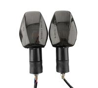 Luces De Señal De Giro Luz Intermitente para Motocicleta para VTR1000 VTR1000F VTR 250 RVT1000R RC51 XL700V Transalp 700 Contorno Luces(Fumar)