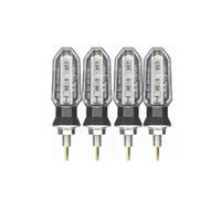 Luces De Señal De Giro para Ducati Scrambler 800 Y Multistrada 1200 | Luces Intermitentes De Señalización Para Motocicleta Contorno Luces(Claro,4 piezas)