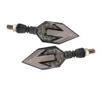 Luces De Señal Giro 2 X Luz Universal para Motocicleta con Apagado 12v Trasera Azul Amarilla Accesorios Intermitentes Motocicleta(Color21)