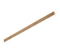 Luces de techo, madera LED lineal montaje empotrado luz de techo tira larga regulable lámparas de techo rústica lámpara de techo barra larga lineal granja luz techo para pasillo dormitorio oficina sal