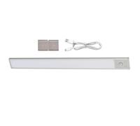 Luces Debajo Del Gabinete: Barras De Iluminación Interior Con Sensor De Movimiento, Accesorios De Armario LED Recargables, Iluminación De Tira Magnética Inalámbrica | Solución De Visibilidad Nocturna