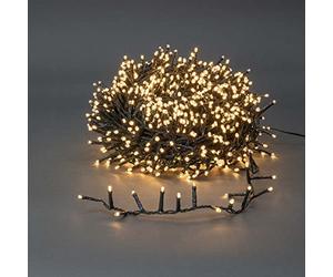 Luces Decorativas | Cuerda | 720 LED's | Blanco Cálido | 54.00 m | Efectos de luz: 7 | Interior o exterior | Alimentado por la red