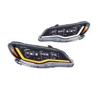 Luces Delanteras Coche para Civic FD1 FD2 FD3 2007 2008 2009 2010 2011 Lámpara Frontal DRL Luz De Señal De Giro Secuencial 2 Uds Faro LED Faros Delanteros Conjunto