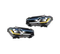 Luces delanteras for coche LCI Laserlights, faros delanteros completos, luces altas y bajas, Compatible con BMW X5 F15 X6 F16, conjunto de faros delanteros de xenón LHD