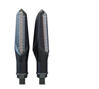 Luces Dirección Señales 2 Uds. Indicadores Señal Giro LED Motocicleta Intermitentes Secuenciales Color Ámbar Luces De Flecha Motocicleta para para