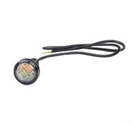 Luces Diurnas LED 4pcs 12V Blancas+Ámbar para Coche | Función dual y ámbar, ideal para drl y intermitentes, voltaje 12V estable, mejora visibilidad nocturna