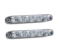 BigBuy Ldo506 M-Tech Luz Led, Blanco, 2 pcs