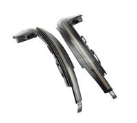 Luces Giro Indicadoras Luz LED De Señal Giro Dinámica Para Coche, 2 Piezas, Para A1 8X 2011-2017, Indicador Espejo Retrovisor Fluido, Lámpara Intermitente Secuencial Intermitente espejo(Blue-Yellow)