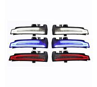 Luces Indicadoras de Giro Dinámicas Pareja Dinámica Retrovisor Lateral De Espejo Luz Giro Uso Para Mercedes-Benz W221 W212 W204 W176 W246 X156 C204 C117 X117(Amber White)