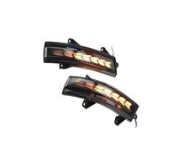 Luces Intermitentes Lateral Compatible Con Crider 2013-2016 2017 Para City 2009-2011 2012 2013 Luces Indicadoras De Luz De Giro Del Espejo Retrovisor Para Lámpara De Hoja(Black)