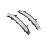 Luces Intermitentes Luz LED Dinámica De Señal Giro Y Espejo Retrovisor Para Skoda Para Octavia 1Z3 1Z5 Para Superb 3T4 3T5 Hatchback Estate(Crystal Lens)
