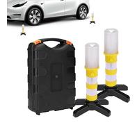 Luces intermitentes para coche, 3 modos, multifuncional, magnética, portátil, herramienta auxiliar, para vehículos recreativos, barcos, aviones, quitanieves, servicio de construcción, carretera, flota
