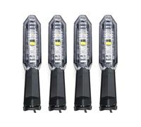 Luces Intermitentes para Motocicleta para K&awasaki para KLR 650, para ER-6N, para ZRX 1200R para Z H2 Indicadores De Motocicleta(Claro,4 Piezas)