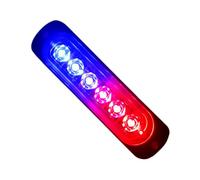 Luces Intermitentes para Vehículos,Luces de Coche de 6 LED Brillantes - Suministros de Repuesto para Vehículos de Autopista Trabajos de Urgencia Motocicleta Construcción Quitanieves Ambulancia RV