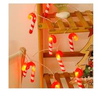 Luces jardín, Adornos navideños creativos, Luces Cadena, temática navideña, decoración para árbol Navidad, Luces bastón, Luces LED Colgantes Hadas para Dormitorio, decoración Fiesta, Luces decorat