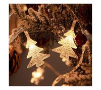 Luces jardín, Adornos navideños creativos, Luces Cadena, temática navideña, Luces Decorativas para árbol Navidad, Luces LED Colgantes Hadas para Dormitorio, Fiesta