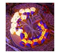 Luces jardín Creativas, Luces Hadas Halloween, luz cálida, Luces Cadena novedosas, Luces LED Colgantes Alambre Cobre, lámparas Noche para decoración Fiestas, hogar y Oficina.