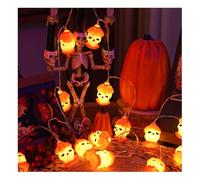 Luces jardín Creativas, Luces Hadas Halloween, luz cálida, Luces Cadena novedosas, Luces LED Colgantes Alambre Cobre, lámparas Noche para decoración Fiestas, hogar y Oficina.