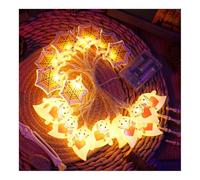 Luces jardín Creativas, Luces Hadas Halloween, luz cálida, Luces Cadena novedosas, Luces LED Colgantes Alambre Cobre, lámparas Noche para decoración Fiestas, hogar y Oficina.