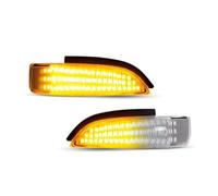 Luces laterales indicadoras dinámicas Para Scion para iM 2015-2018 | 2 uds lente transparente impermeable espejo lateral intermitente dinámica Intermitente Retrovisor