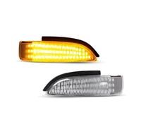 Luces laterales indicadoras dinámicas Para Scion para iM 2015-2018 | 2 uds lente transparente impermeable espejo lateral intermitente dinámica Intermitente Retrovisor