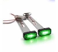Luces Laterales Luz Posición Acero Inoxidable para Tamiya para Scania 770S para Volvo para ACTROS 3363 para Man 1/14 Piezas Coche Camión RC Piezas Mejora RC