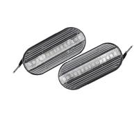 Luces Laterales Para Coche 2X Para Vw Para Bora Para Golf3 Para Lupo Para Passat Para Polo Luz Led Señal Giro Dinámica Intermitente Indicador Intermitente(Crystal type)