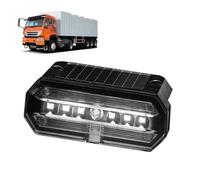 Luces Laterales Piloto de gálibo solar con sensor de vibración | Luces LED Marcadoras Impermeables para Remolque para Autocaravana, , Autobús, Tractor, Conducción Nocturna Blanco