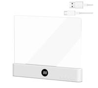 Luces lectura para libros en la cama | Luz libro plana | Luz lectura panel LED con 3 colores y temporizador | Luces lecturas que brillan en la página | Lu-ces libros inteligentes para leer noche