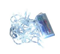 Luces LED accionadas para decoración navideña, 2 m - 10 m (blanco, 6 m, 40 LED)