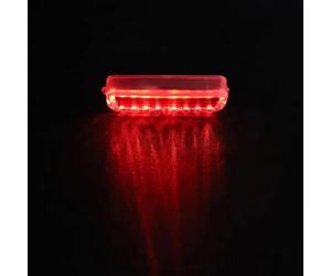 Luces LED anti-colisión - Barra de luz estroboscópica solar intermitente,Luces de advertencia de peligro del faro de la cabeza de la luz de la parrilla de alta visibilidad para el coche electro