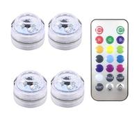 Luces LED Atmósfera para Coche,Kit de Luces de Neón Debajo del Coche - LED para Coche con iluminación Ambiental Que cambian de Color | Instalación sin Cables, Luces automotrices con Control Remo