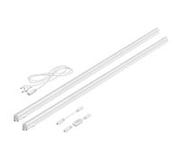 Luces LED bajo armario Rigel 113cm con interruptor 1670lm blanco cálido c/u
