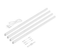 Luces LED bajo armario Rigel 113cm con interruptor cada una 1670lm blanco