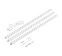 Luces LED bajo armario Rigel 113cm con interruptor cada una 1692lm blanco juego