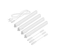 Luces LED bajo armario Rigel 31,3 cm c/u 397 lm blanco cálido juego de 4