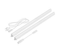 Parlat Luces LED bajo el armario Rigel, 57,3cm cada una, 880lm cada una, blanco, juego de 2